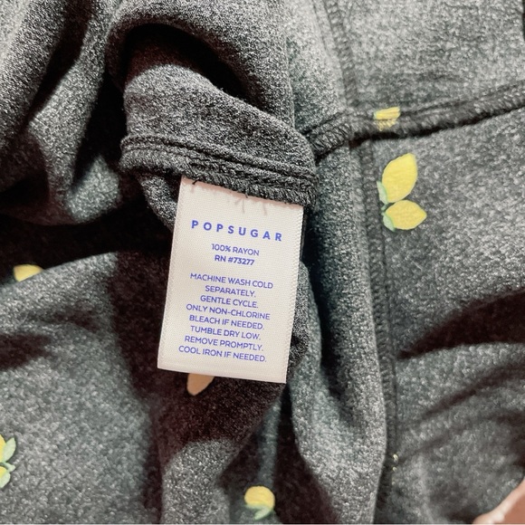 Popsugar Lemons Black Dress 🍋🖤💫 - Picture 5 of 8